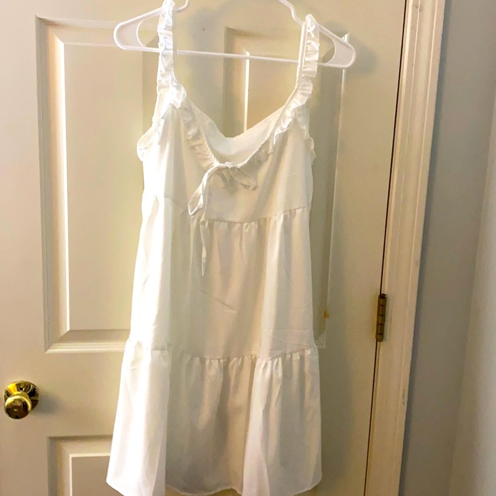 White dress